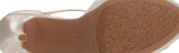 Jessica Simpson Silver Metallic pumps sz 11 NWT - Picture 3 of 3